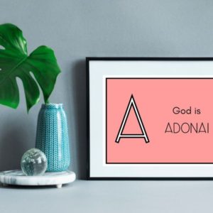 Triune Names of God ABC Cards